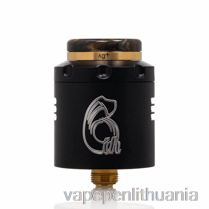 Hellvape Dead Rabbit V3 24mm Rda [6th Anni] Black Gold Vape Skystis